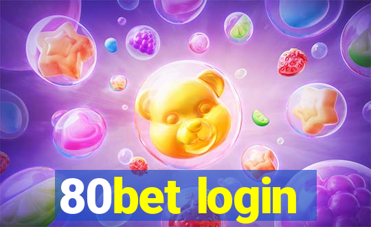 80bet login