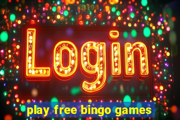 play free bingo games