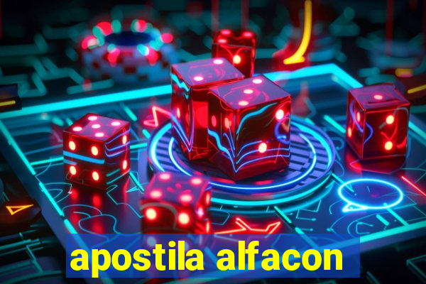 apostila alfacon