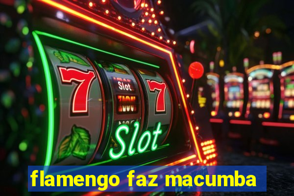 flamengo faz macumba