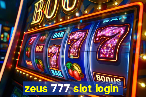 zeus 777 slot login