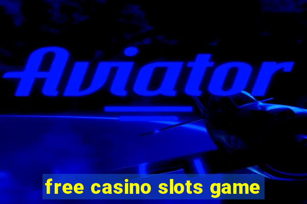 free casino slots game