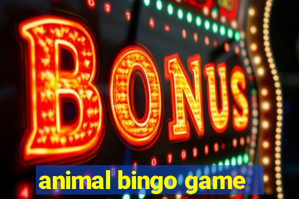 animal bingo game