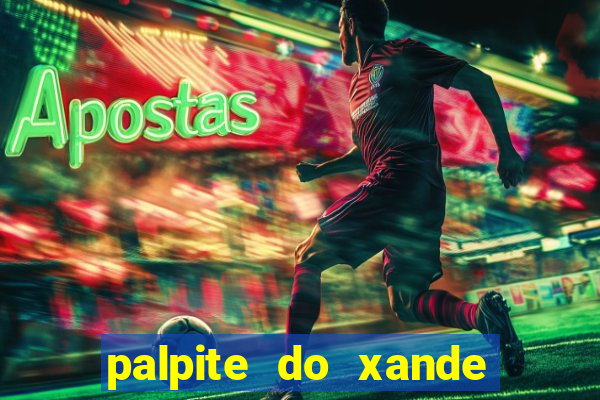 palpite do xande de hoje