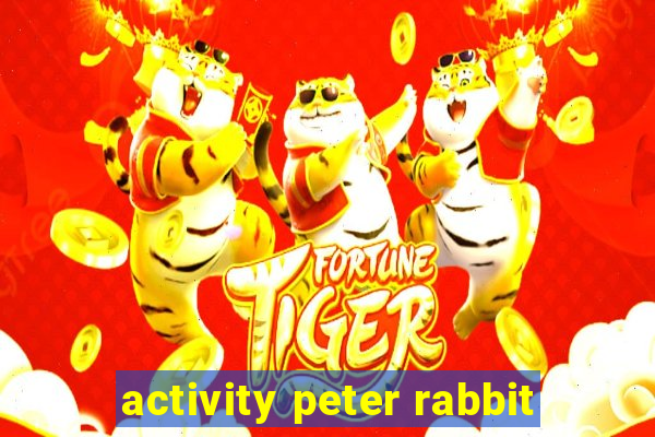 activity peter rabbit