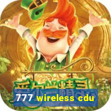 777 wireless cdu