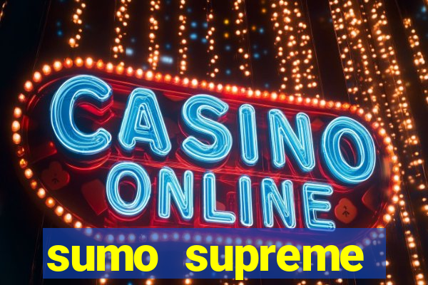 sumo supreme megaways slot