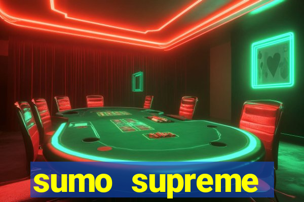 sumo supreme megaways slot