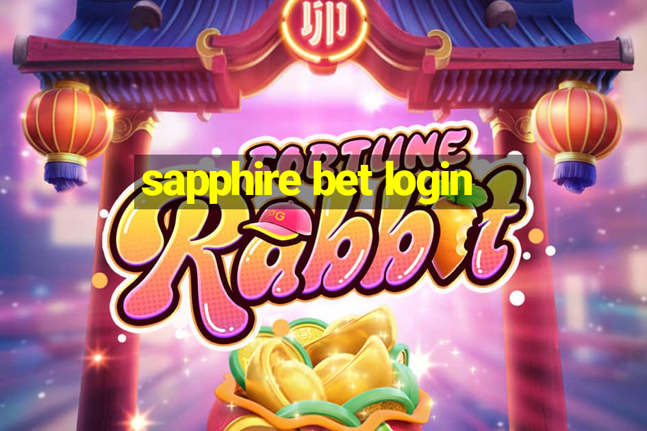 sapphire bet login