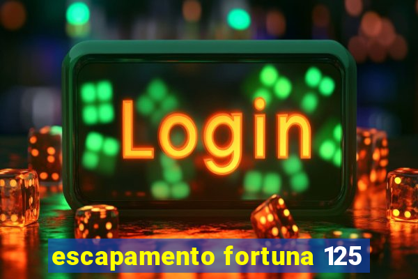 escapamento fortuna 125