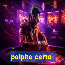 palpite certo