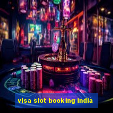 visa slot booking india