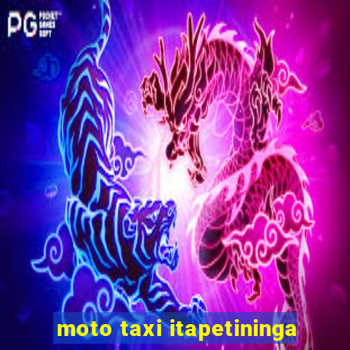 moto taxi itapetininga