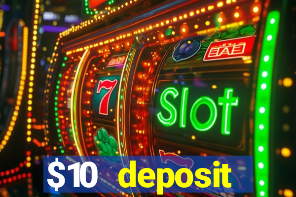 $10 deposit australian casino