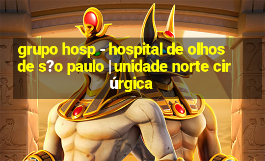 grupo hosp - hospital de olhos de s?o paulo | unidade norte cirúrgica