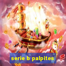 serie b palpites