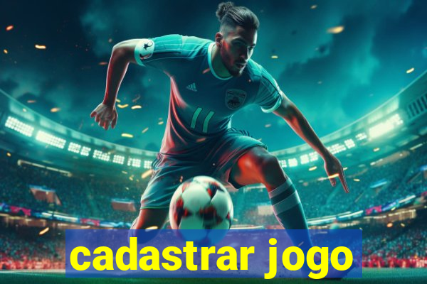 cadastrar jogo