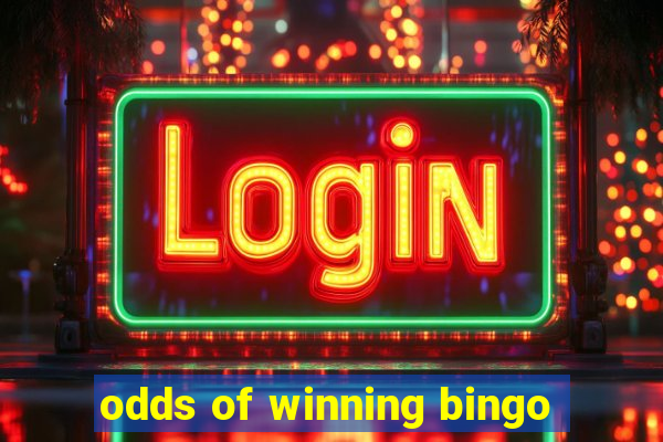 odds of winning bingo