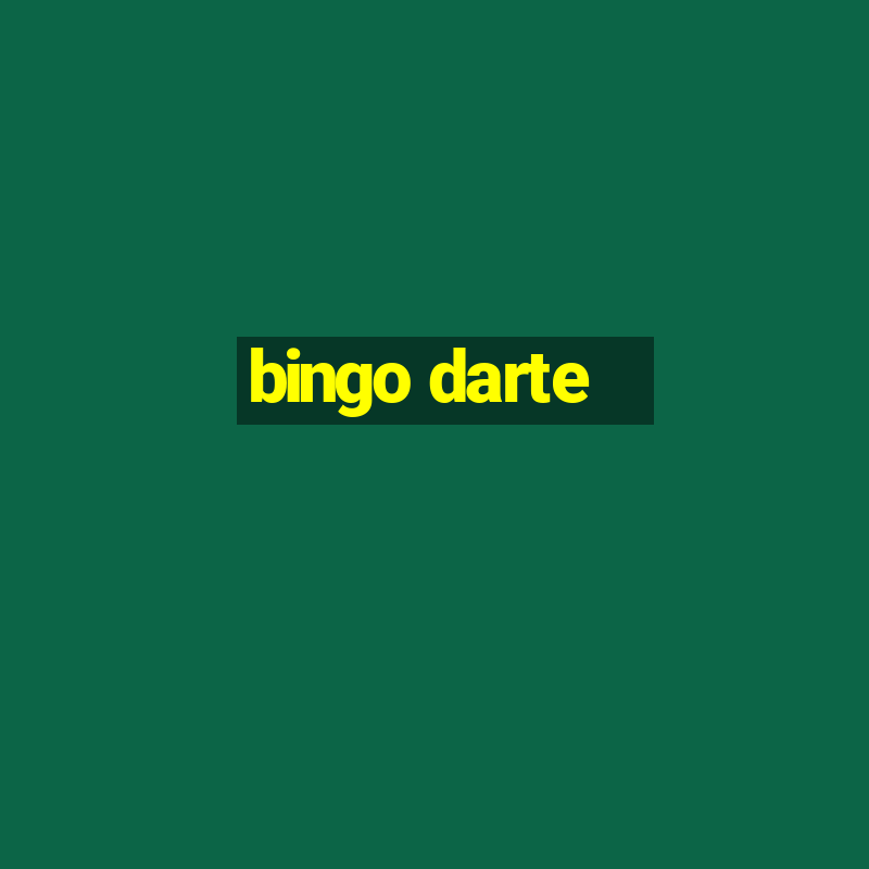 bingo darte