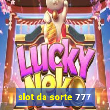 slot da sorte 777