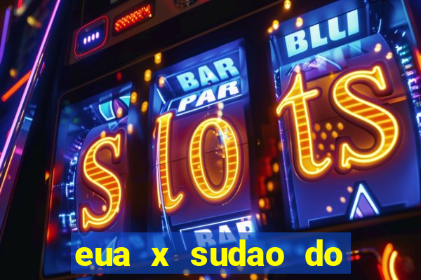 eua x sudao do sul estatisticas