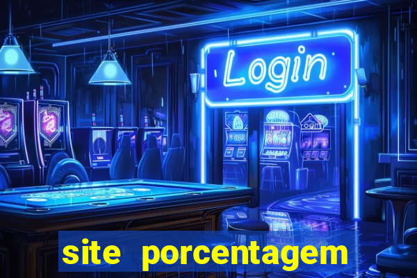 site porcentagem jogos slot