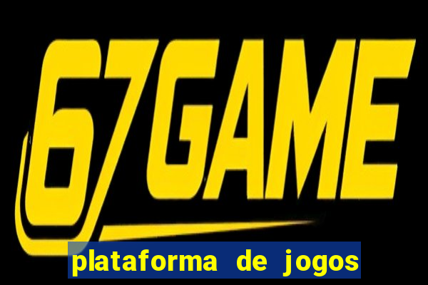 plataforma de jogos online novas