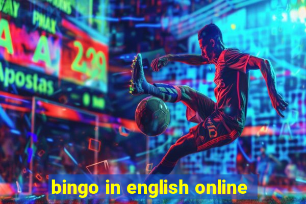 bingo in english online