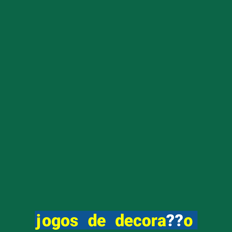 jogos de decora??o de quartos