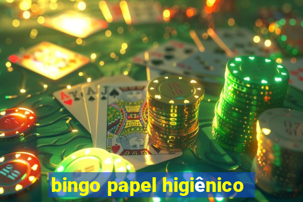 bingo papel higiênico