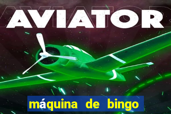 máquina de bingo a ar