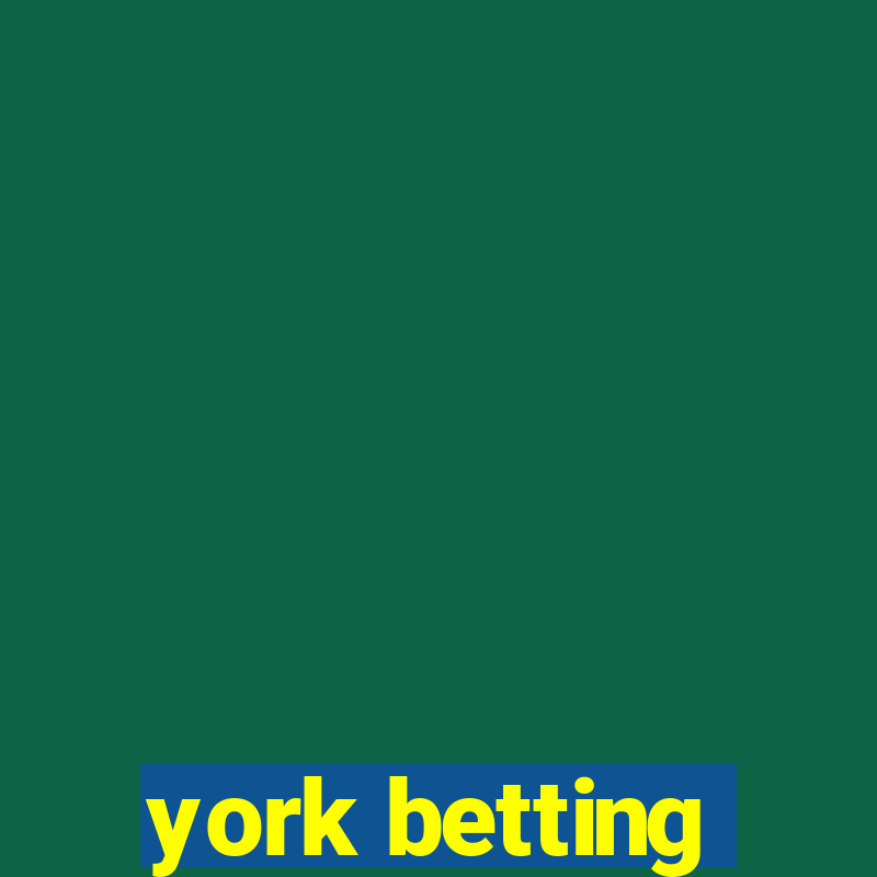 york betting