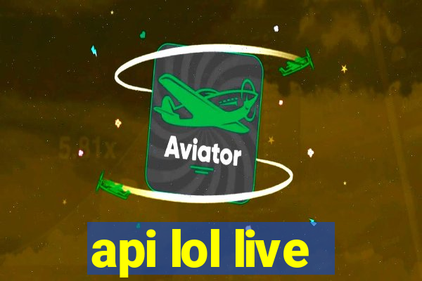 api lol live