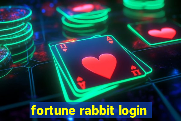 fortune rabbit login