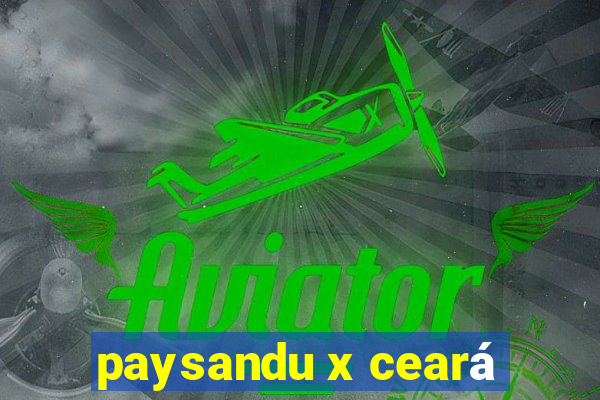 paysandu x ceará