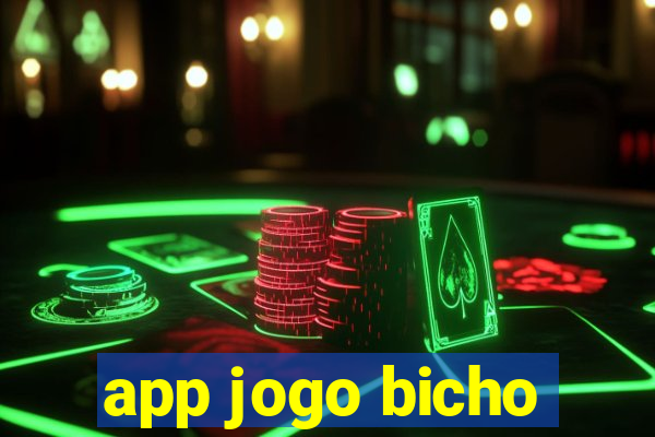 app jogo bicho