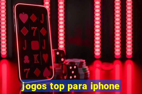 jogos top para iphone