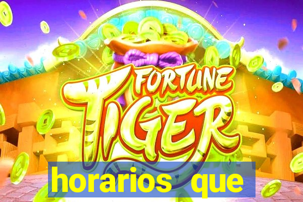 horarios que fortune rabbit paga