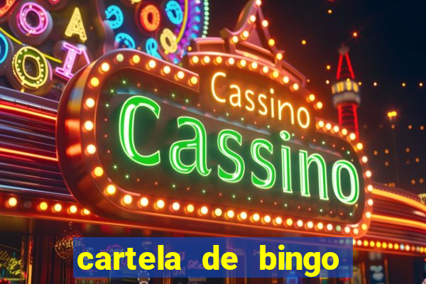 cartela de bingo do alfabeto para imprimir