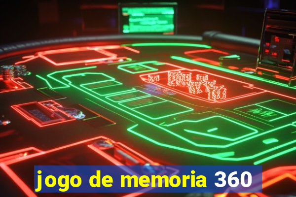 jogo de memoria 360