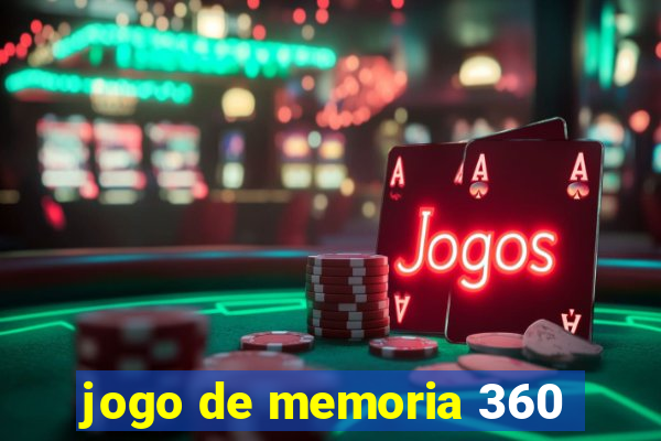 jogo de memoria 360