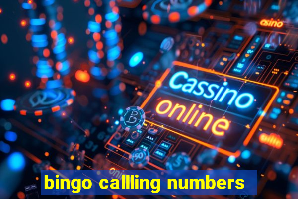 bingo callling numbers