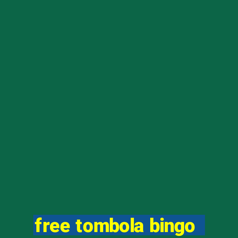 free tombola bingo