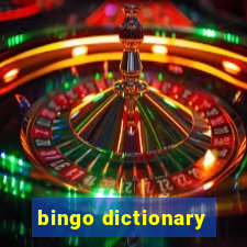 bingo dictionary