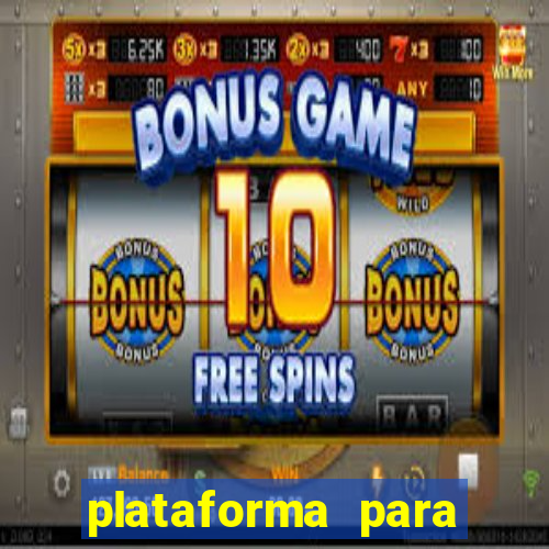 plataforma para jogar com b?nus