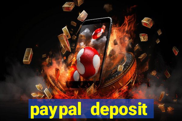 paypal deposit online casino