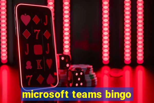 microsoft teams bingo