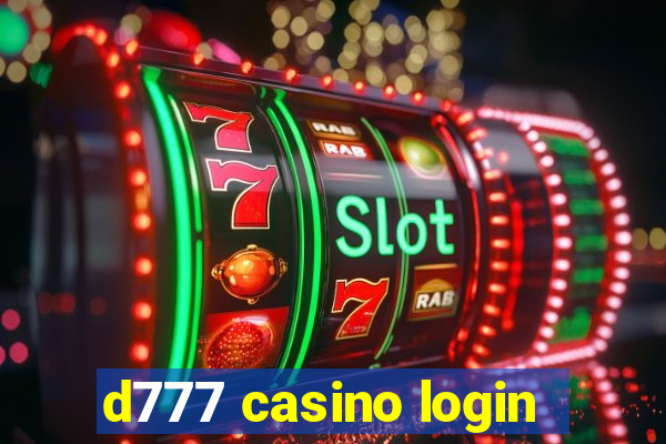 d777 casino login