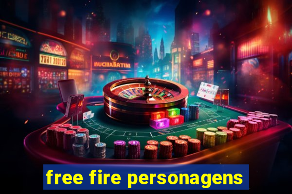 free fire personagens