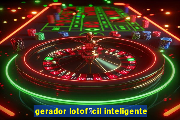 gerador lotof谩cil inteligente